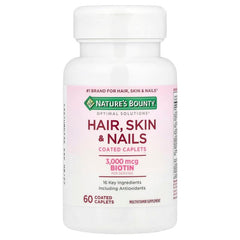 Nature's Bounty, Optimal Solutions®, Hair, Skin & Nails, 60 Coated Caplets