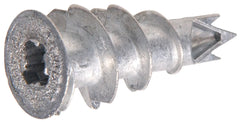 Hillman Drywall Wallboard Anchor Screws, #8, Zinc, 50 lb., Silver, 8 pack