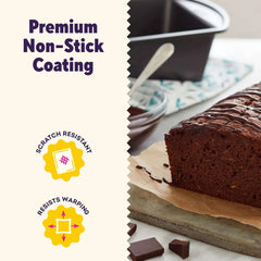 Wilton Premium Non-Stick Oblong Large Brownie Pan 9" x 13" Rectangular Baking Pan, Packaging May Vary