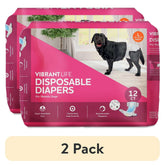 2pack-VibrantLifeDisposableDogDiapersforFemaleDogs-L-12Count-_1 - USA Mega Shop