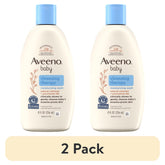 2pack_AveenoInfantBabyCleansingTherapyMoisturizingBathBodyWash_Oatmeal_8floz10 - USA Mega Shop