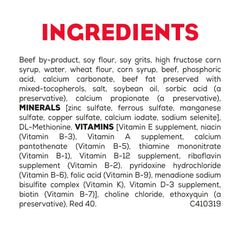 Purina Moist & Meaty Dry Dog Food, High Protein Chopper Burger Real Beef, 12 oz Pouches (6 Pack)