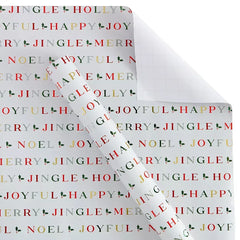 Berkley Jensen 3 Roll 150 sq. ft. Wrapping Paper, Holiday Scene
