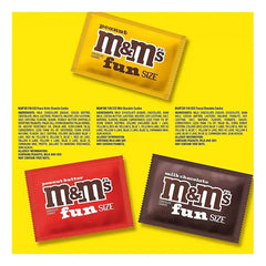 M&M's Fun Size Chocolate Halloween Candy Variety Pack, 90 ct.