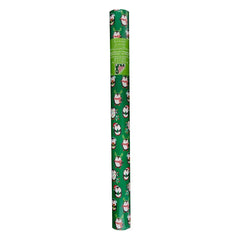 Berkley Jensen 300 sq. ft. Reversible Christmas Gift Wrap, Penguin and Stripes - USA MEGA SHOP