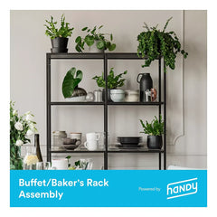 Handy Buffet or Baker's Rack Assembly - USA MEGA SHOP