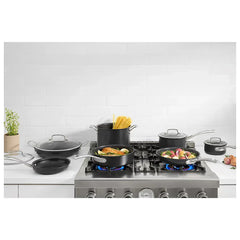 Cuisinart 12-Pc. Dishwasher Safe Hard Anodized Cookware Set - USA MEGA SHOP