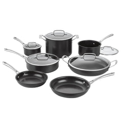 Cuisinart 12-Pc. Dishwasher Safe Hard Anodized Cookware Set