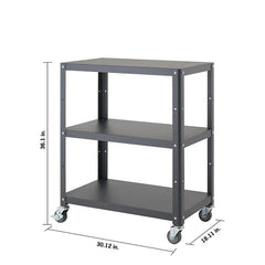 Trinity Metal 30" Utility Cart (Select Color) - USA MEGA SHOP