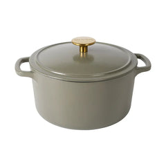 Sur La Table 3.5-Qt. Enamel Cast Iron Dutch Oven with Lid - Green - USA MEGA SHOP
