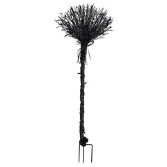 Berkley Jensen 50" Plastic Witch Broom Greeter with Waterproof LED Light - USA MEGA SHOP