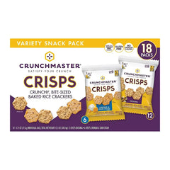 Introducing Crunchmaster Variety Snack Pack, 18 ct. - USA MEGA SHOP