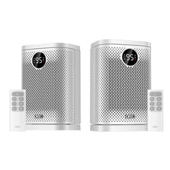 DREO 10" Atom Core Ceramic Space Heaters with Oscillation 2 pk. - USA MEGA SHOP