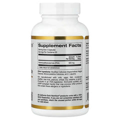 California Gold Nutrition, PEA (Palmitoylethanolamide), 120 Veggie Capsules (300 mg per Capsule) - USA MEGA SHOP