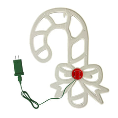 Berkley Jenson 16" Hi-Vibrant Candy Cane With Bow - USA MEGA SHOP