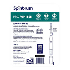 Spinbrush Pro Whiten 2 Brushes + 4 Refills - USA MEGA SHOP