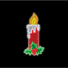 Berkley Jenson 16" Hi-Vibrant Candle With Holly - USA MEGA SHOP