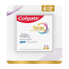 Colgate Total Gum Protect Toothpaste, Whitening, 4 pk./3 oz. - USA MEGA SHOP