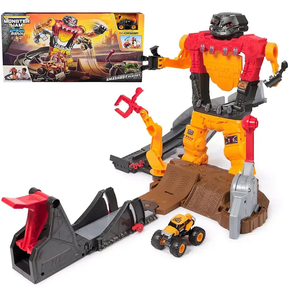 Monster Jam Smash & Bash Smashbot Playset - USA MEGA SHOP