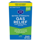 Berkley Jensen Simethicone 125mg Softgels, 240 ct.