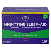 Berkley Jensen 25mg Diphenhydramine Hydrochloride Softgels, 192 ct.