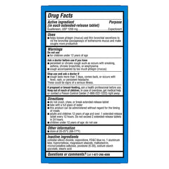 Berkley Jensen Maximum Strength Mucus Relief Guaifenesin Extended-Release Tablets 1200mg, 84 ct.