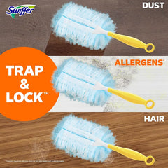 Swiffer Duster Starting Kit with Short Handle, 24 Duster Refills - USA MEGA SHOP