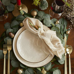 Better Homes & Gardens Stoneware Cream Murphy 12PC Dinnerware Set