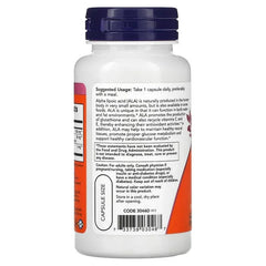 NOW Foods, Alpha Lipoic Acid, 600 mg