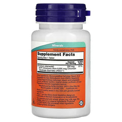 NOW Foods, GTF Chromium, 200 mcg, Tablets