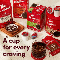(Single) Tim Hortons Original Blend Ground Coffee, 100% Arabica Medium Roast, 30 oz Canister