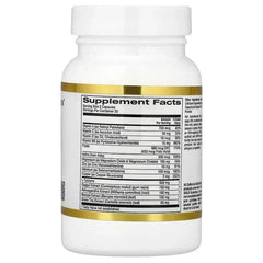 California Gold Nutrition, Thyroid Support with Guggul, Ashwagandha, Bacopa and Green Tea Extracts, 60 Veggie Capsules