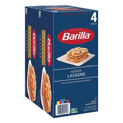 Barilla Wavy Lasagne, 4 pk./1 lb. - USA MEGA SHOP