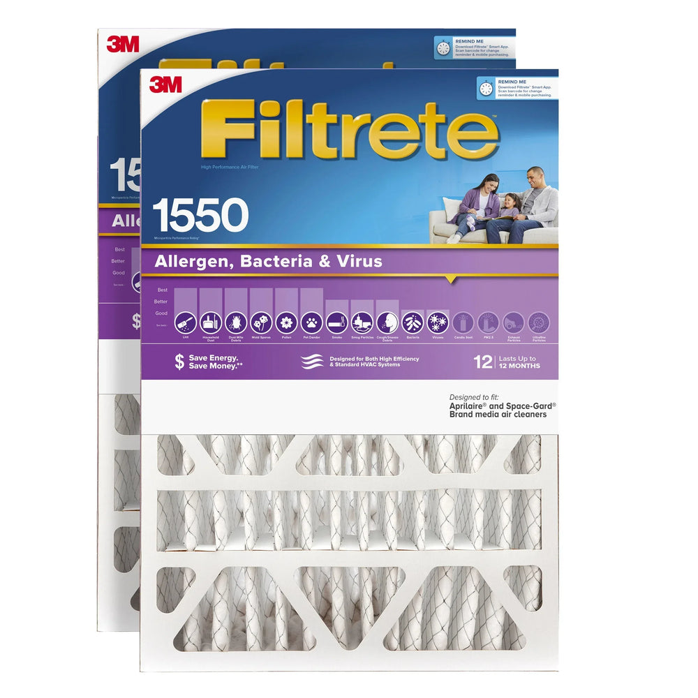 3M Ultra Allergen Reduction Deep Pleat 4" Filter, 2-pack - USA MEGA SHOP