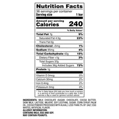 3 Musketeers Chocolate Candy Bar, Full Size, 1.92 oz, 36-count - USA MEGA SHOP