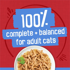 Purina Friskies Shreds, Beef in Gravy, Wet Cat Food, 5.5 oz Can