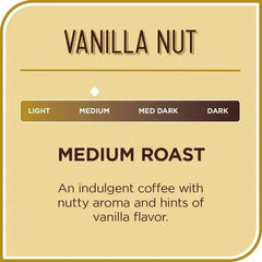 Don Francisco's Premium Medium Roast Vanilla Nut 100% Arabica Ground Coffee, 12 oz Can - USA MEGA SHOP