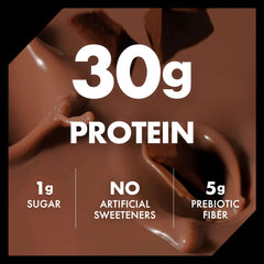 Oikos Protein Shake, Shelf Stable, Chocolate, 30g Protein, 12 fl oz, 4 Count Bottles