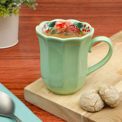 (2 pack) The Pioneer Woman Painted Meadows Mug, 15 oz