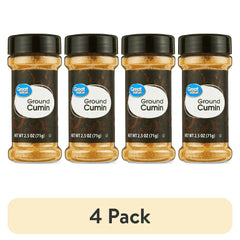 (4 pack) Great Value Ground Cumin, 2.5 oz
