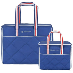 KeepCool Quilted Gemma Cooler Bags, Large and Lunch - USA MEGA SHOP