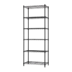 TRINITY 3-tier Modular Wire Shelving Rack 23" x 13" x 30", 2-pack
