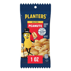 Planters Salted Peanuts, Plant Based Protein, 10-1 oz. Bags