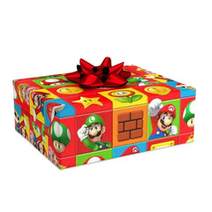 Hallmark Wrapping Paper, 22.5 sq. ft. (Nintendo Mario Brothers)
