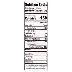 Great Value Chocolate Creme Wafer Cookies, 8 oz