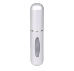 Portable Mini Refillable Perfume Atomizer Set, 5ml Travel Spray Bottles, Ideal for Women and Men, Perfect for Travel, Simple Matte Colors, Pack of 4