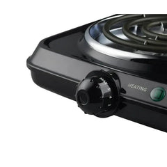 Mainstays Portable Double Burner and Hot Plate, 120V~ 1800W
