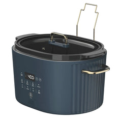 Thyme & Table 6QT Programmable Slow Cooker, Atlantic Blue