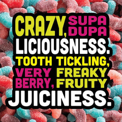 Trolli Sour Brite Crawlers, Candy, Cherry-Lemon, Strawberry-Grape & Orange-Lime, Sweet and Sour, Gummy Worms, 28.8 oz (Pack of 2)