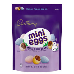 CADBURY MINI EGGS Milk Chocolate, Easter Candy Bag, 26.5 oz